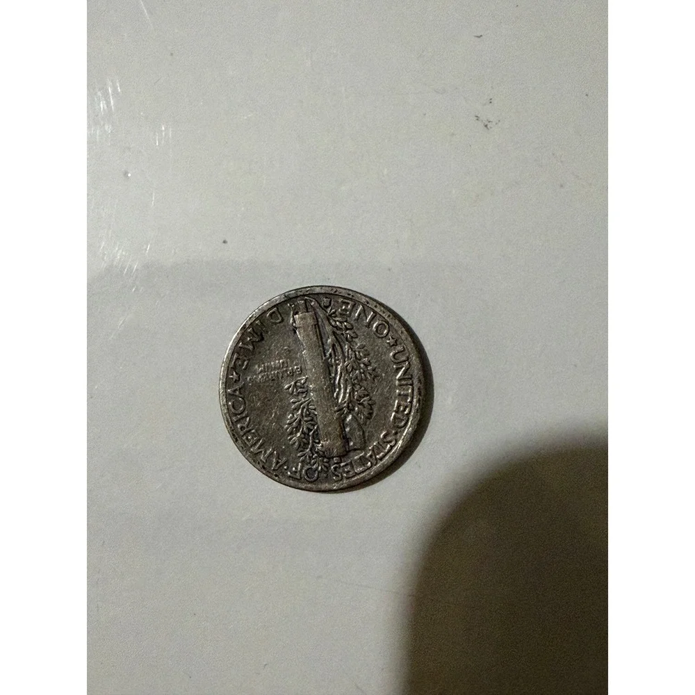 1935 Mercury Dime 90% Silver Winged Liberty Head US Ten Cent Coin Philadelphia